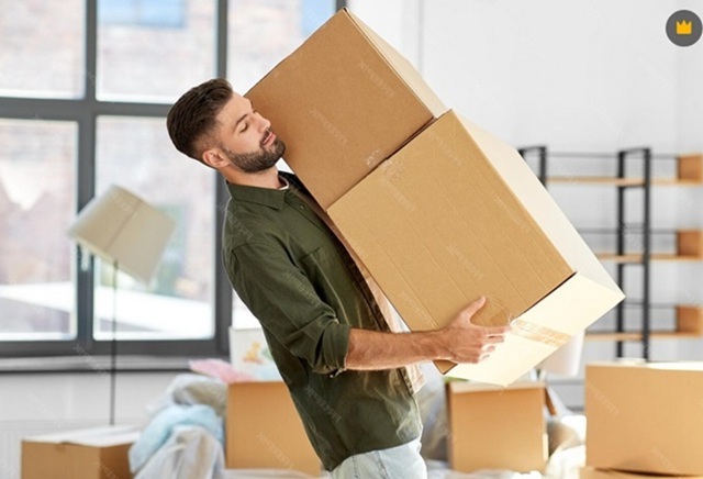 stěhování věcí