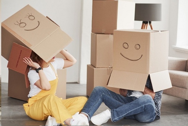 stěhování věcí